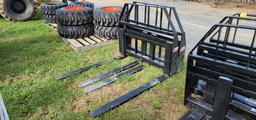 New Kivel 3500 lb. Skidloader Forks