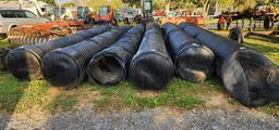 2'x20' Black Culvert Pipe