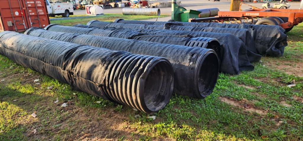 2'x20' Black Culvert Pipe