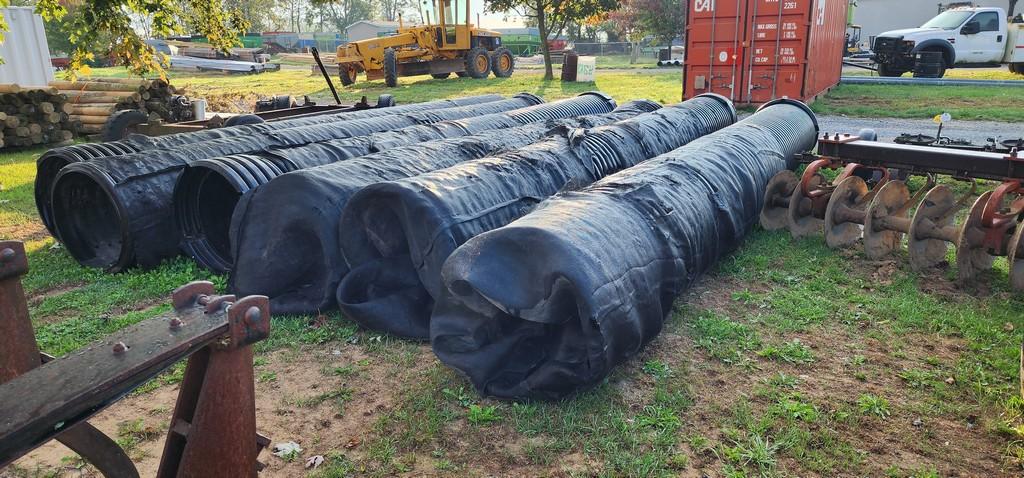 2'x20' Black Culvert Pipe