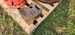 2-New Holland Front Suitcase Weights