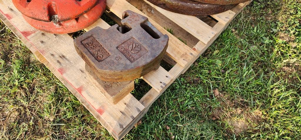 2-New Holland Front Suitcase Weights