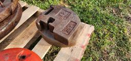 2-New Holland Front Suitcase Weights
