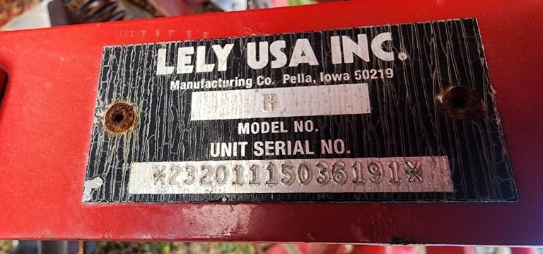 Lely 3pt. Spin Spreader