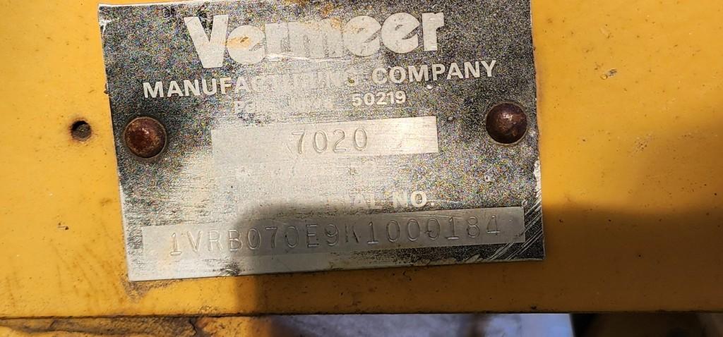 Vermeer 7020 3pt. Disc Mower