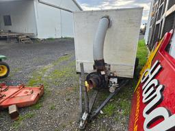 1 axle Vacuum Trailer (NO TITLE)