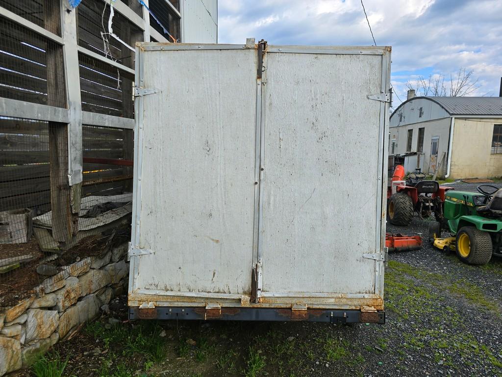 1 axle Vacuum Trailer (NO TITLE)