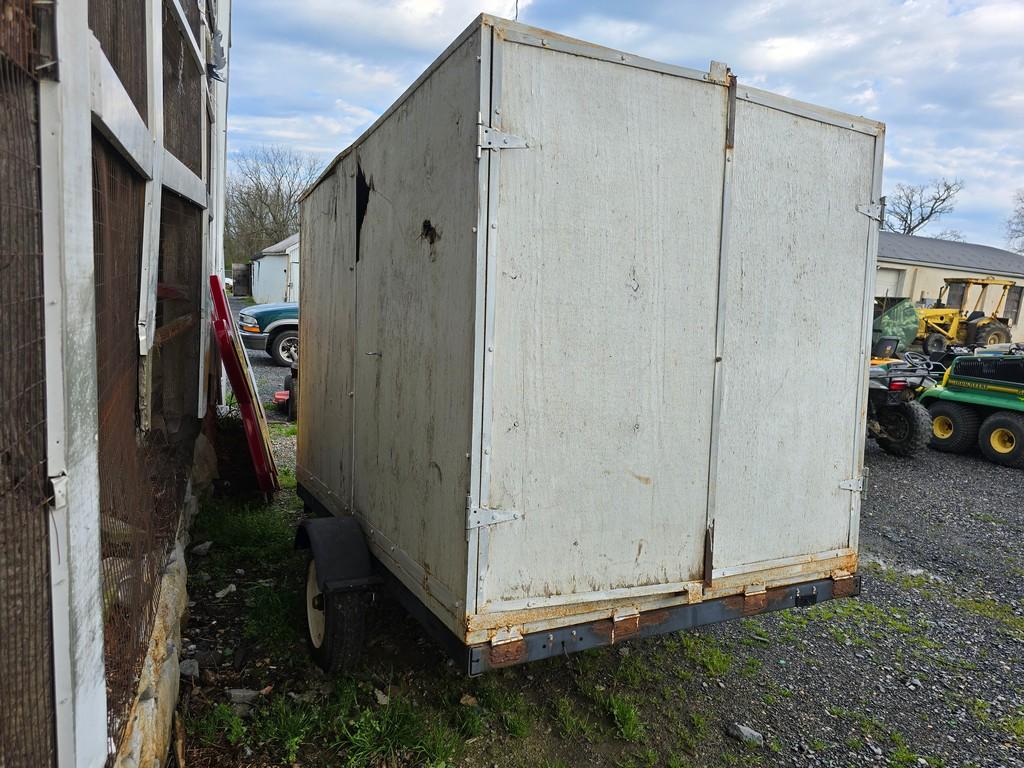 1 axle Vacuum Trailer (NO TITLE)