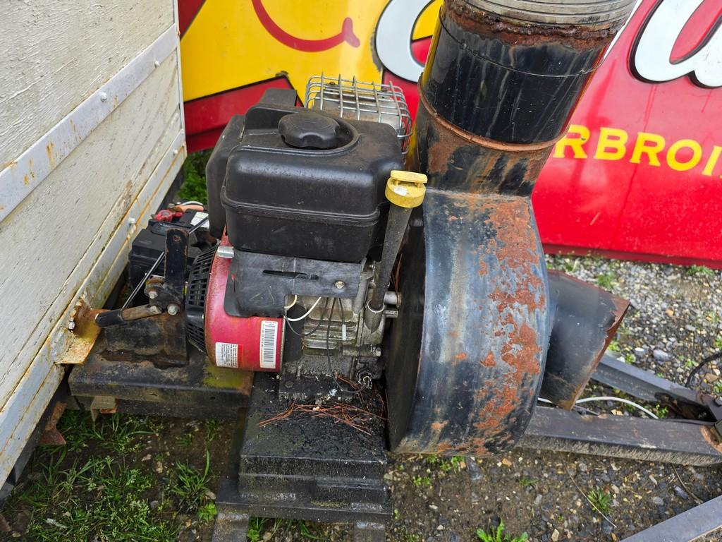 1 axle Vacuum Trailer (NO TITLE)
