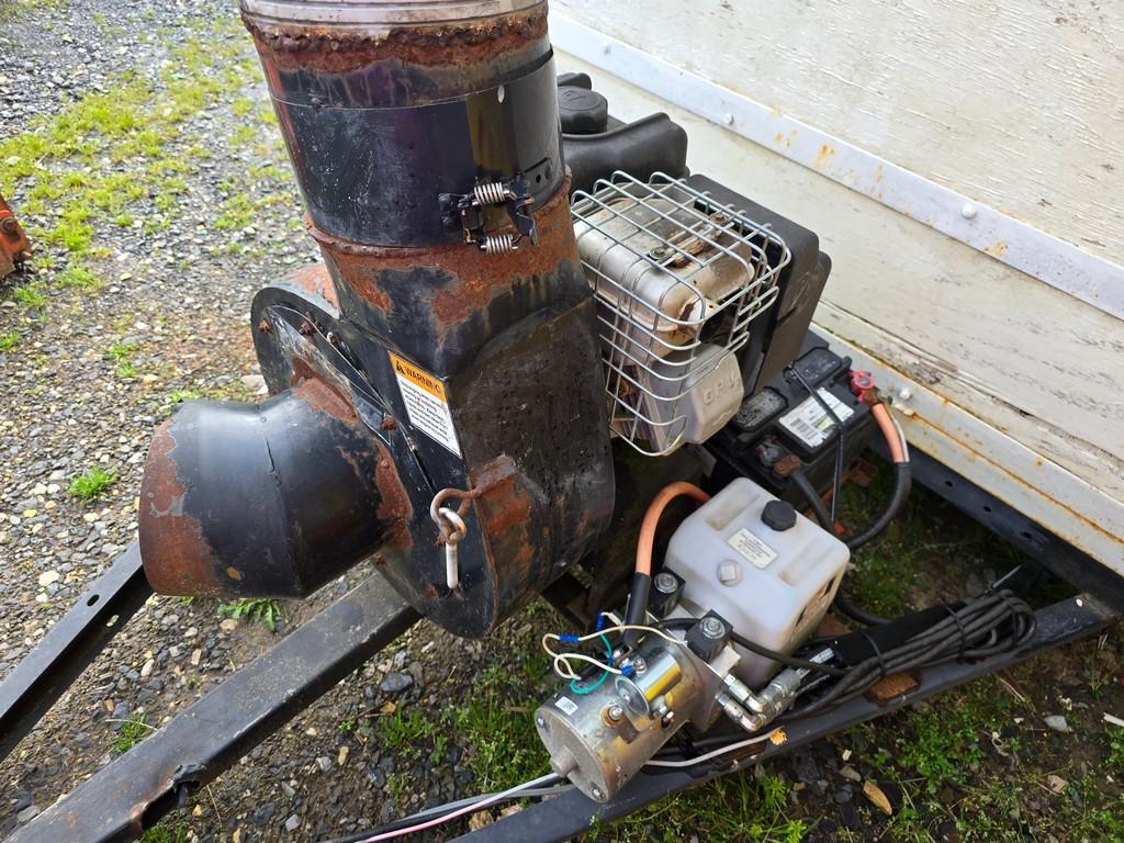 1 axle Vacuum Trailer (NO TITLE)