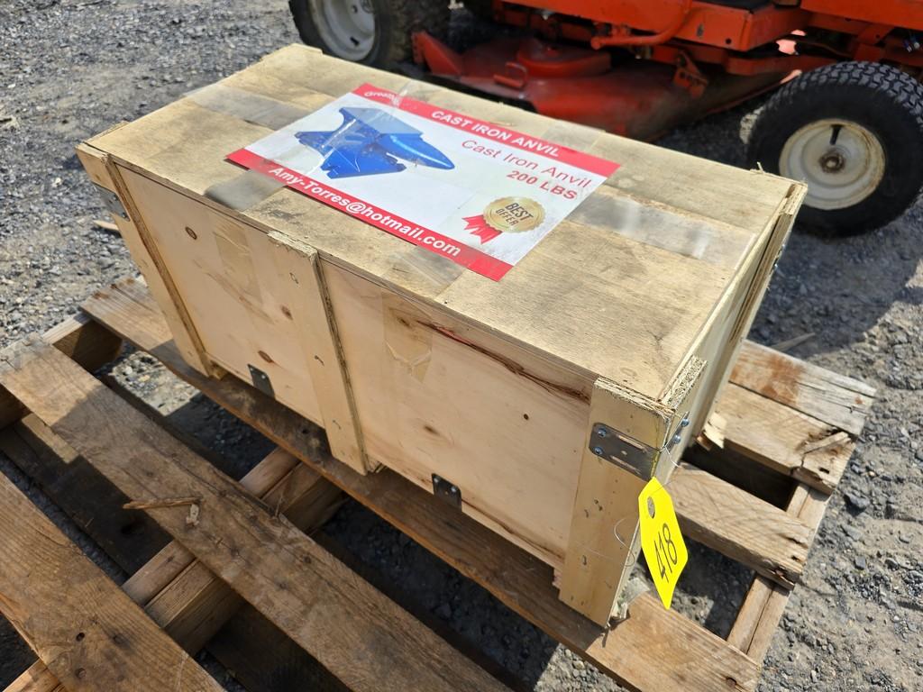 New Cast Iron Anvil