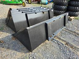 New Swict 84" Skidloader Bucket