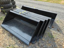New Swict 84" Skidloader Bucket