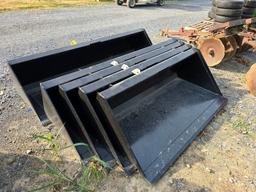 New Swict 84" Skidloader Bucket