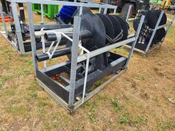 New JCT Skidloader Post Hole Digger