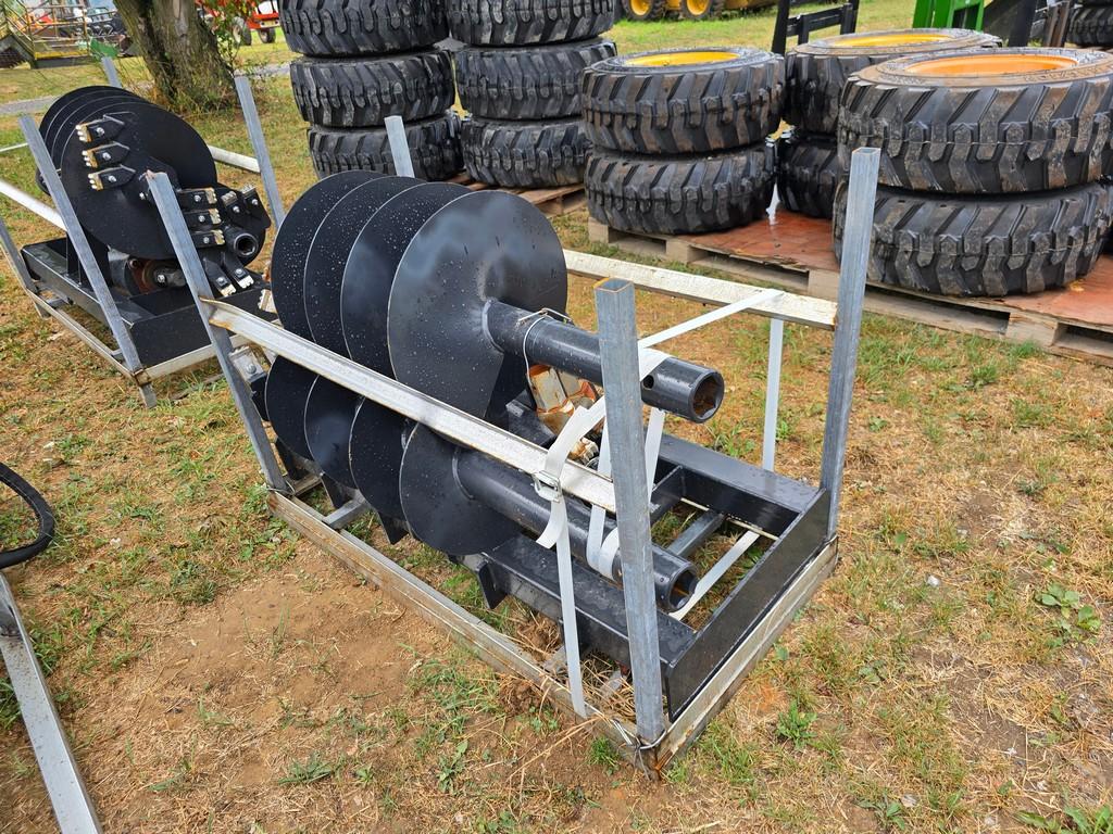 New JCT Skidloader Post Hole Digger