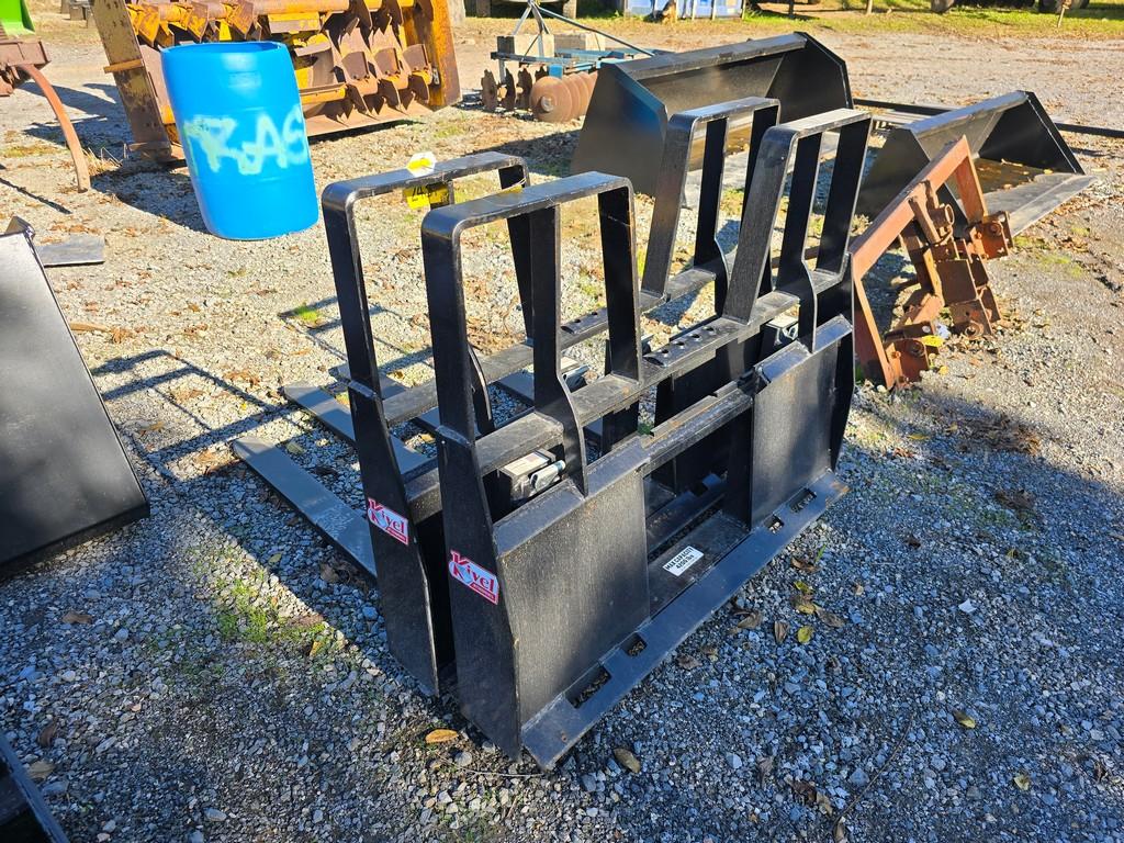 New Kivel 4200 lb Skidloader Forks