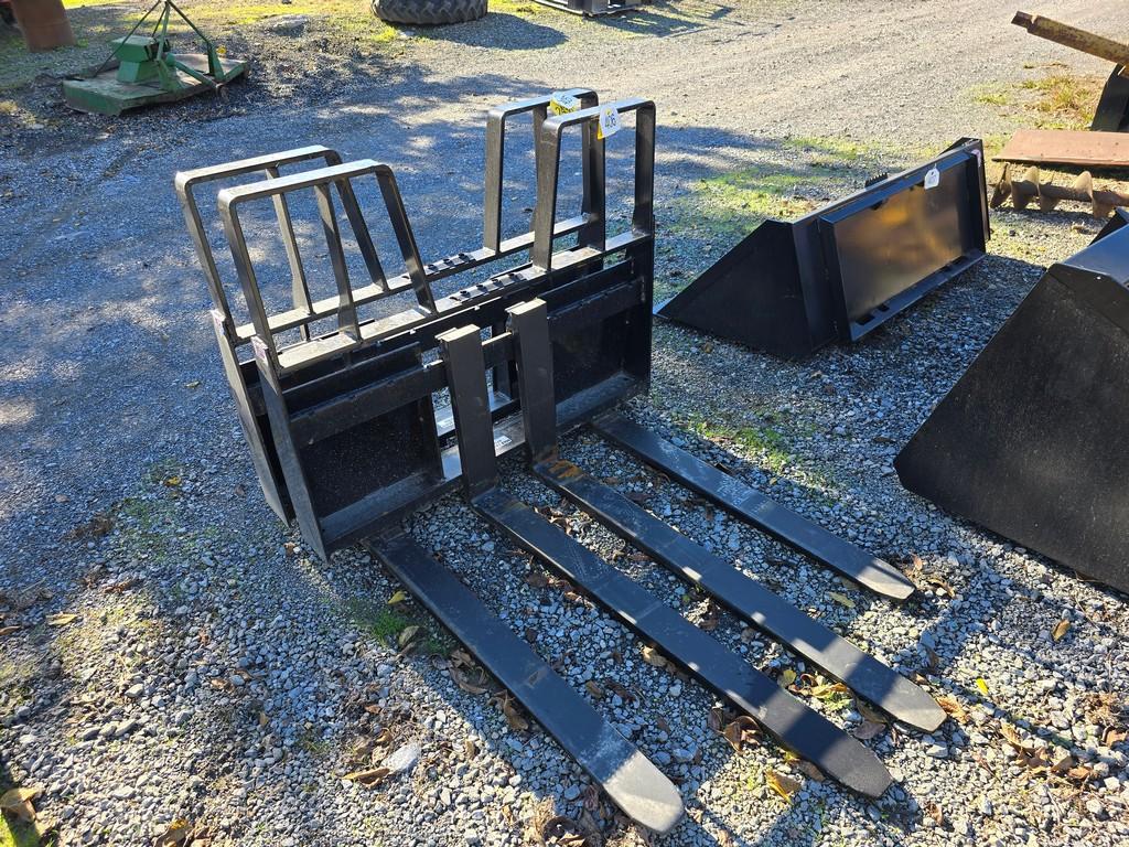 New Kivel 4200 lb Skidloader Forks