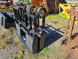 New Kivel 4200 lb Skidloader Forks