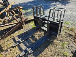 New Kivel 4200 lb Skidloader Forks