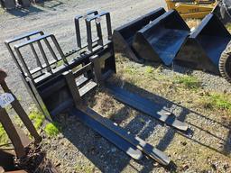 New Kivel 4200 lb Skidloader Forks