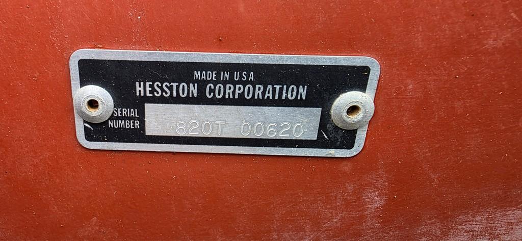 Hesston 8200 Sell Propelled Haybine (RUNS)
