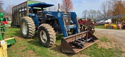 New Holland 6610 Tractor w/Loader (RUNS)