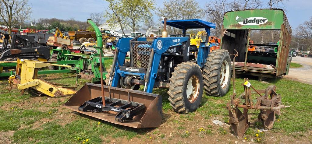 New Holland 6610 Tractor w/Loader (RUNS)