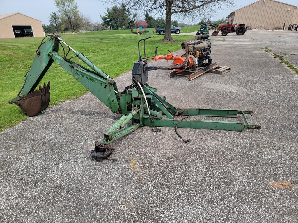 John Deere 8 Backhoe
