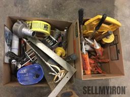 Misc Box Lot of Tools