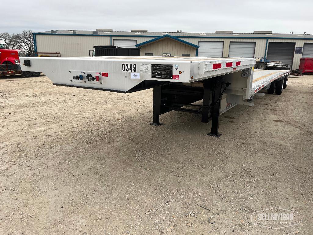 2023 Transcraft Benson 53ft FLDPBAL All Aluminum Spread Axle T/A Step Deck Trailer [YARD 1]