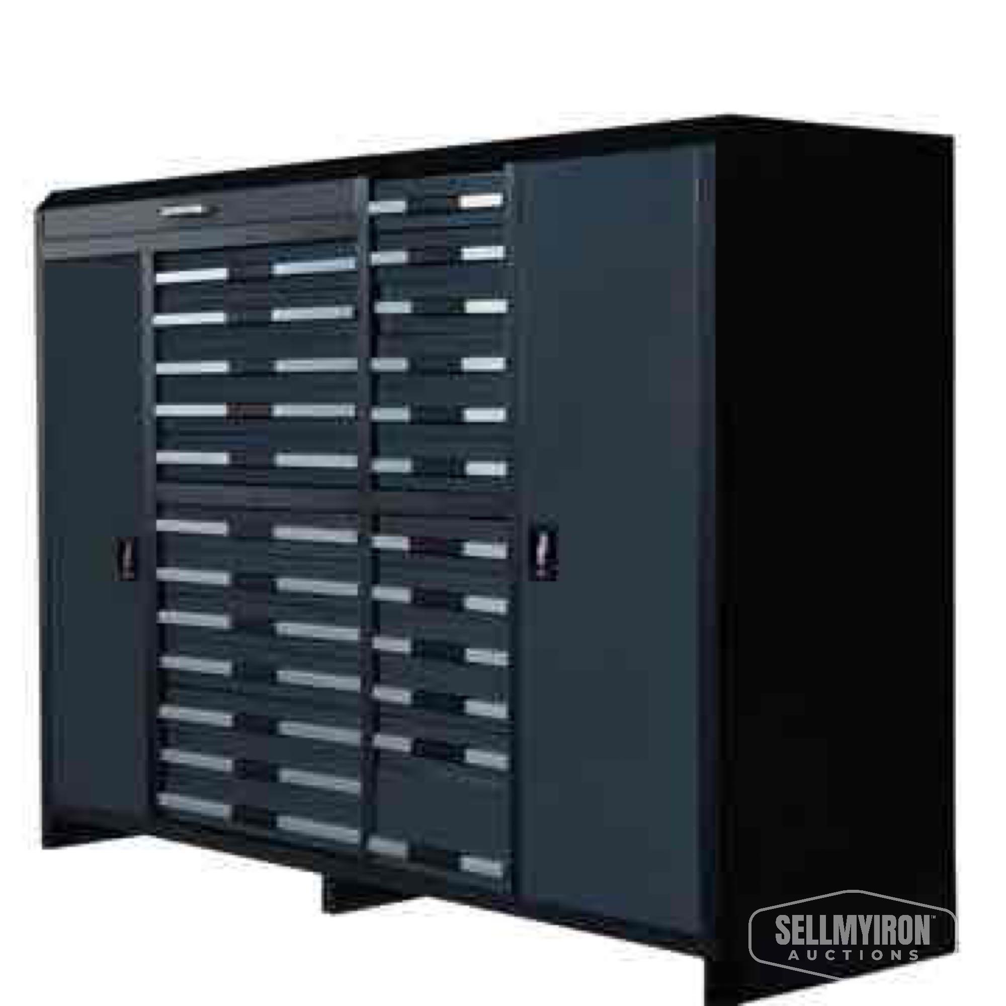 Unused TMG Industrial 85in Multi Drawer Tool Storage Chest [YARD 2]