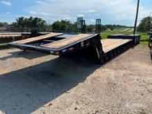 2006 Load King 353 DFM Tri/A Scissor Neck Gooseneck Lowboy Trailer [YARD 1]