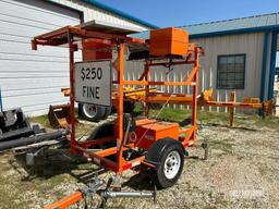 2018 Work Area Protection Corp VSL Variable Speed Limit Sign S/A Sign Board Trailer [YARD 2]