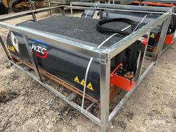 Unused 2025 WIG XN-FB01-72 Box Broom Sweeper Skid Steer Attachment [YARD 1]