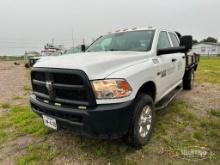 2018 Dodge Ram 3500 Crew Cab Flatbed Truck