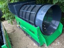 Unused 2025 WIG XN-FB01-72 Box Broom Sweeper Skid Steer Attachment [YARD 1]