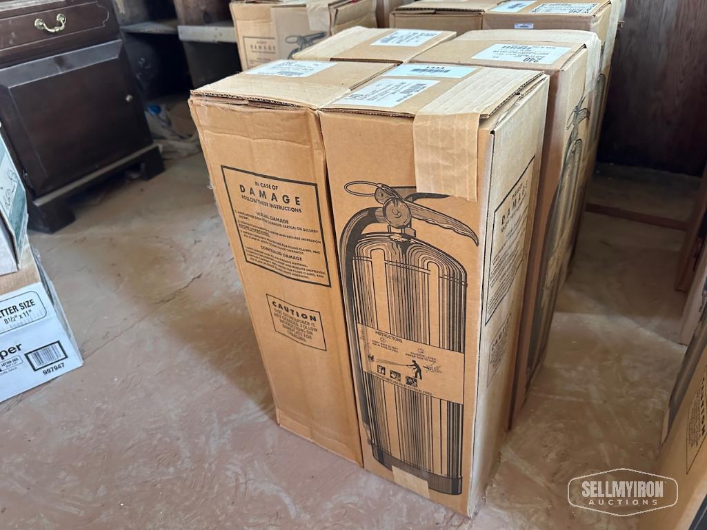 (4) Water Fire Extinguishers