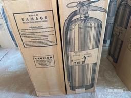 (4) Water Fire Extinguishers