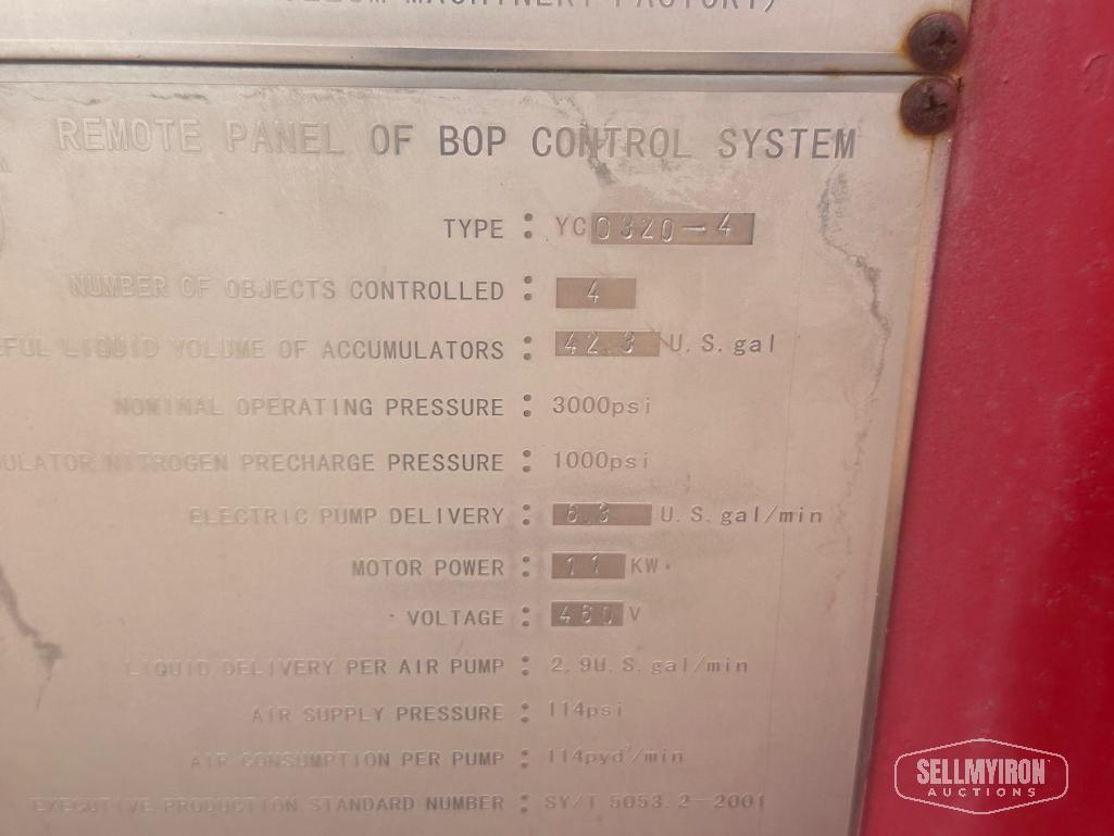 Koomey Type 4 Station Closing Unit