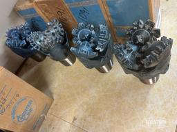 (4) Unused 4-1/2in Smith Gruner Milled Tooth Tricone Rock Drill Bit