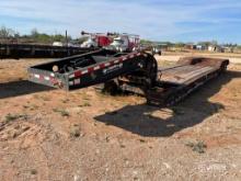 1997 Dynaweld T/A Hydraulic RGN Lowboy Trailer