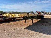 1990 Dorsey 42ft T/A Piggy Back Flatbed Trailer
