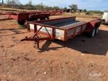 24ft T/A Flatbed Trailer