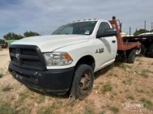2018 Dodge 3500 4x4 Gin Pole Truck