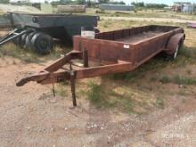 Shop Made 18ft T/A Utility Trailer