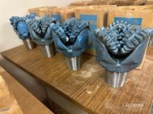 (4) Unused 6-1/4in Smith Gruner OFM Milled Tooth Tricore Rock Drill Bit