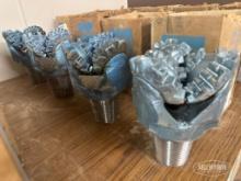 (4) Unused 6-1/4in Smith Gruner OFM Milled Tooth Tricore Rock Drill Bit