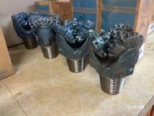 (4) Unused 4-1/2in Smith Gruner Milled Tooth Tricore Rock Drill Bit