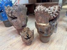 (3) Smith Gruner Milled Tooth Tricore Rock Drill Bit